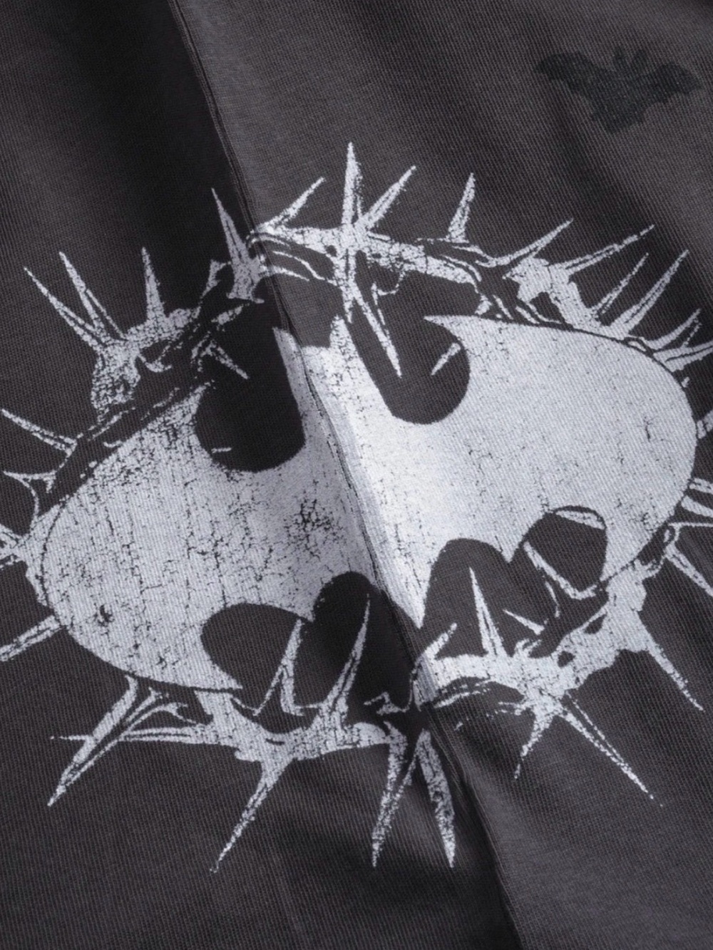 DARC SPORTS Bats In The Night Premium Oversized Tee in Wolf Gray - Picture 5 of 5
